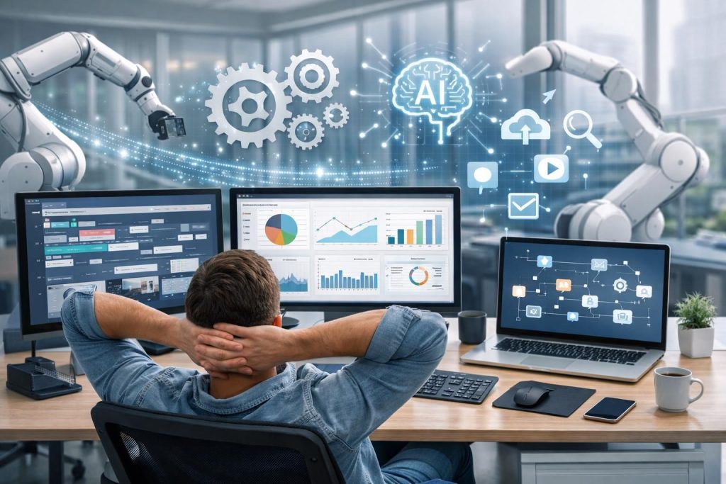 entdecken sie, wie content-automatisierung das digitale marketing vereinheitlicht, effizienz steigert und konsistente kommunikation über alle kanäle gewährleistet.