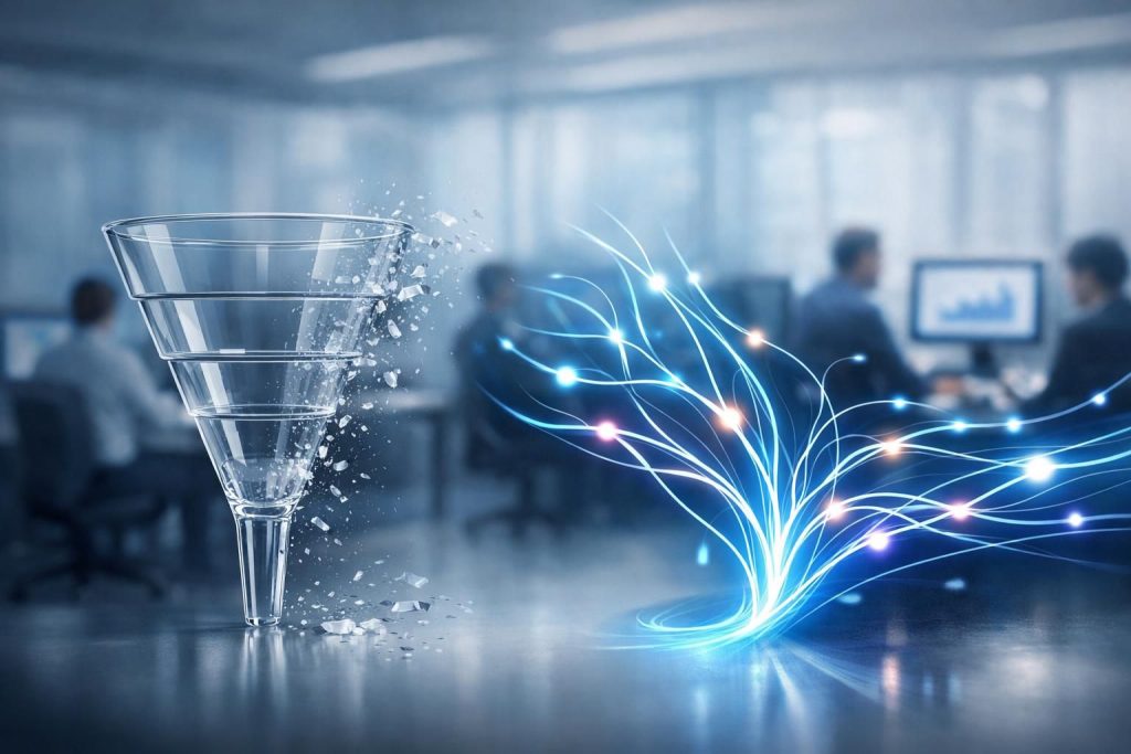 entdecken sie, warum traditionelle lineare funnels durch adaptive nutzerpfade ersetzt werden und wie diese dynamischen ansätze die conversion-optimierung revolutionieren.