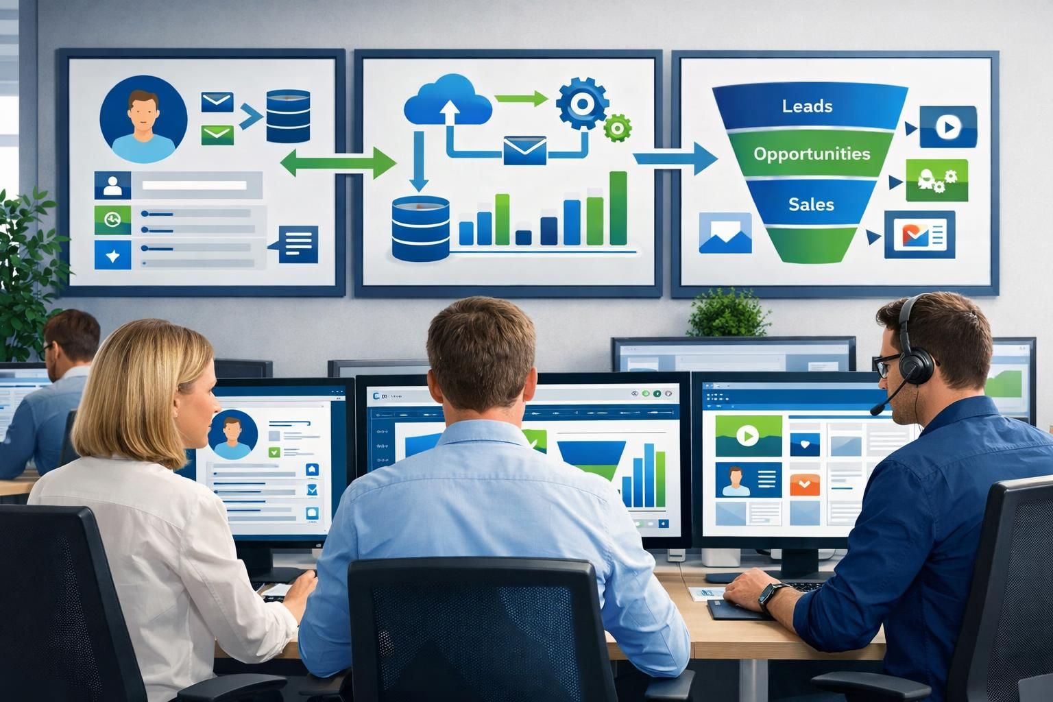 erfahren sie, wie crm, inhalte und funnels nahtlos integriert werden, um ein effizientes und kohärentes marketing- und vertriebssystem zu schaffen.