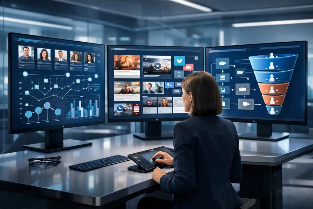 erfahren sie, wie crm, inhalte und funnels nahtlos integriert werden, um ein effizientes und kohärentes system für ihr marketing und vertrieb zu schaffen.